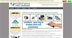 Desktop Screenshot of interpartsonline.co.uk